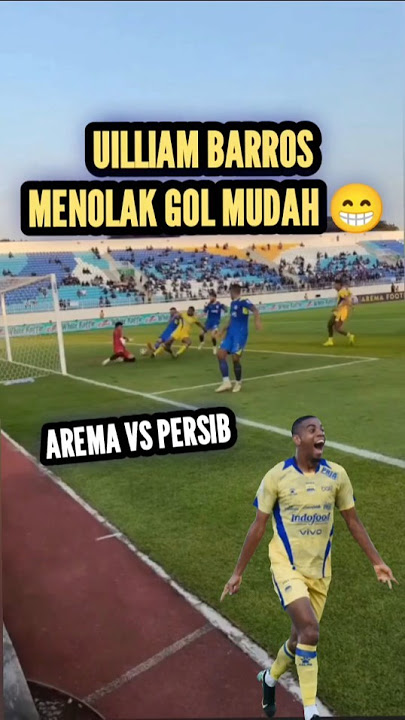 uilliam barros gol arema vs persib highlight 2025 stadion kanjuruhan malang #persib #football