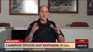 FULL VIDEO: Suspect in officer-involved shooting in Sandpoint is deceased