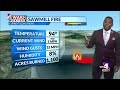 The heat hangs tough as the fire threat shifts to western Utah Friday