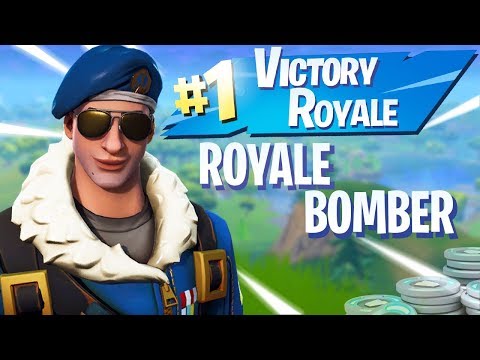 ROYALE BOMBER SKIN UNLOCKED! | Fortnite Battle Royale - YouTube
