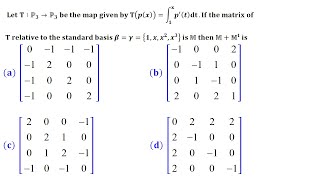gate 2012 linear algebra