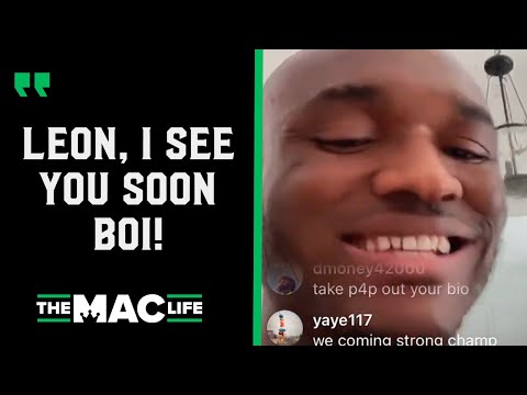 Kamaru Usman talks