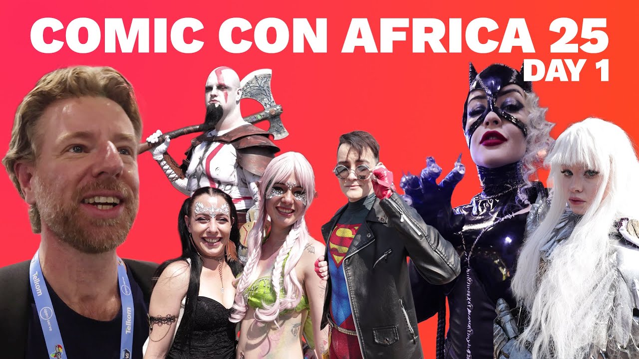 COMIC CON AFRICA 2025 Day 1