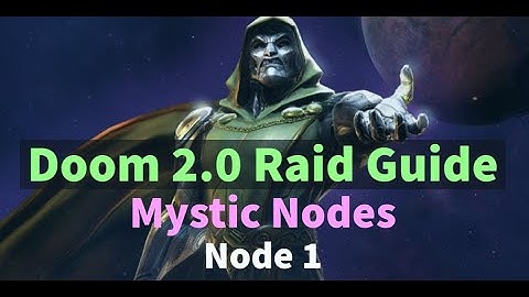 Doom 2 Raid Guide | Mystic Node 1 | Dark Dimension 5 Gear | Marvel Strike Force - Free to Play