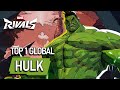 TOP 1 GLOBAL HULK ! ALEXGANDALF - MARVEL RIVALS PRO
