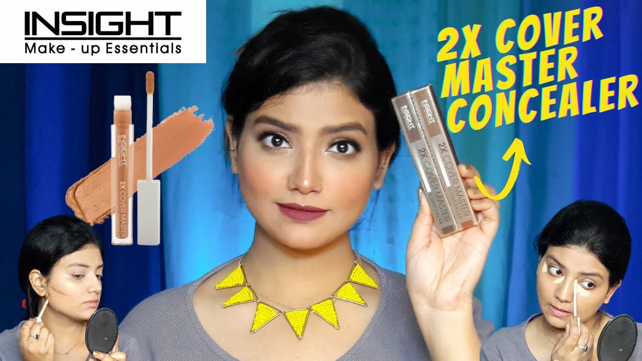 Rs.110 Insight 2X Cover Master Concealer Review Does it Oxidise