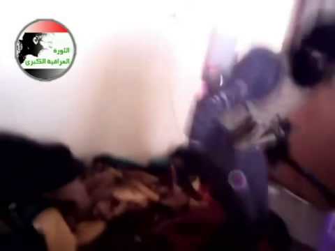 جانب من اقتحام مقر سدة النعيمية للجيش الحكومي جنوب الفلوجة 26 1 2014 