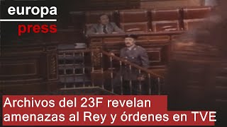 Archivos del 23F destapan amenazas al Rey, el papel del CESID y órdenes de disparos en TVE