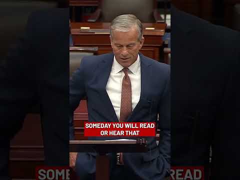 'We Will Laugh Together Again' — Thune's Emotional Senate Tribute to Lindsey Graham