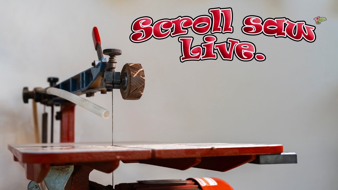Scroll saw live. - YouTube