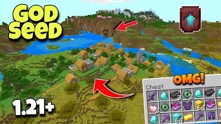 🔥(God Seed) For Minecraft 1.21 Bedrock And Pocket Edition | Seed Minecraft 1.21 | Minecraft Seeds