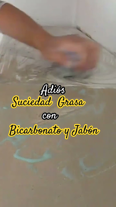 Quitagrasa : Bicarbonato/Jabón #trucosdelimpieza #tipsdelimpieza #shortsfeed #tessylu #shortsviral