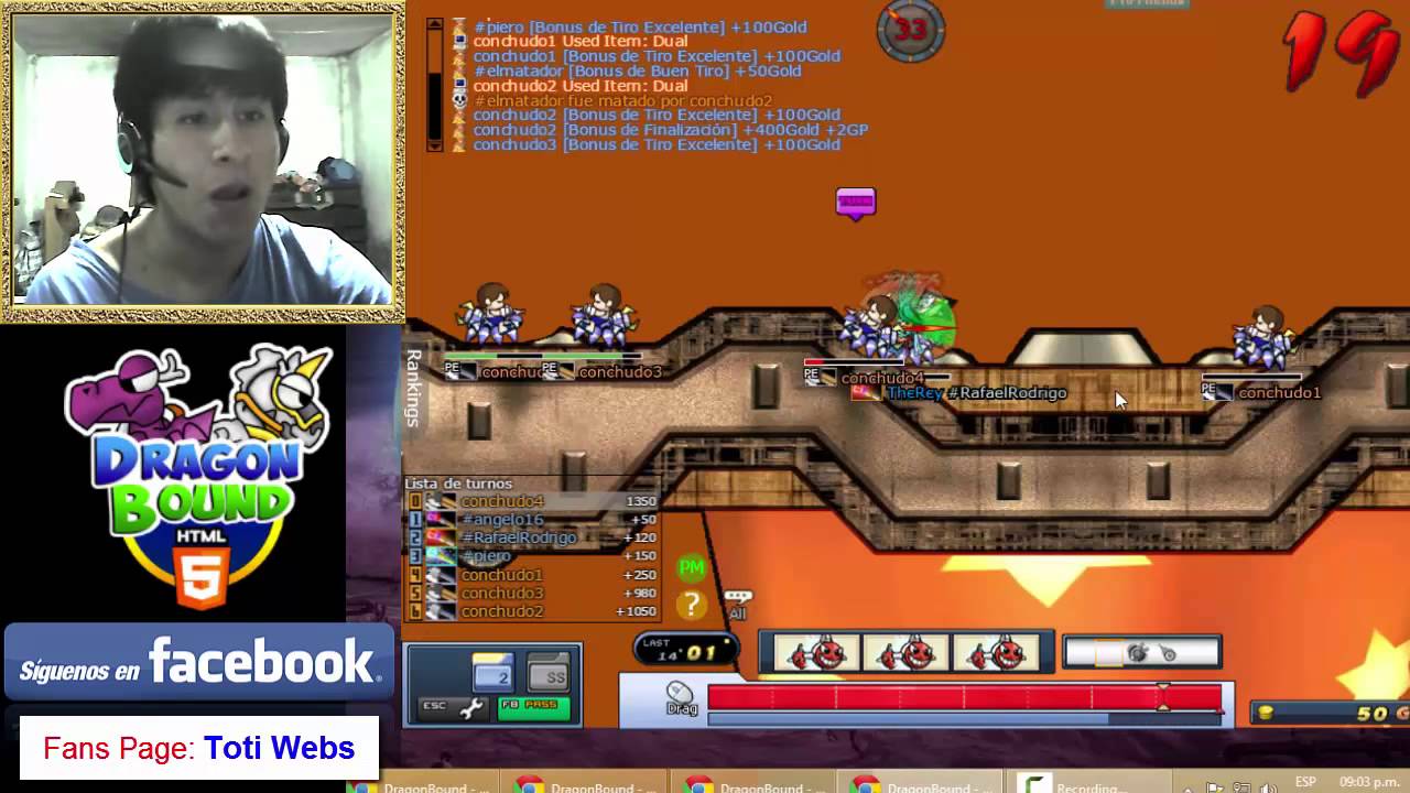 Juegos en Server9 #6 / Dragonbound / Totibound
