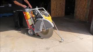 Husqvarna Model FS 524 Cement Saw Lot 40
