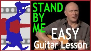 Video thumbnail of "Stand by Me - Easy Guitar Lesson"