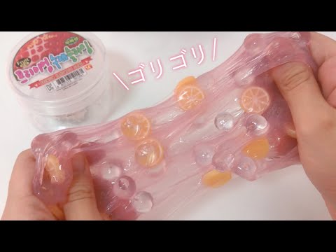 【ASMR】パーツがゴリゴリ韓国スライム♡