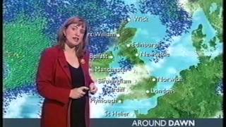 BBC Weather 6th May 2003