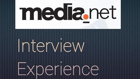 Media.Net Interview Experience || 8LPA || Web Application developer