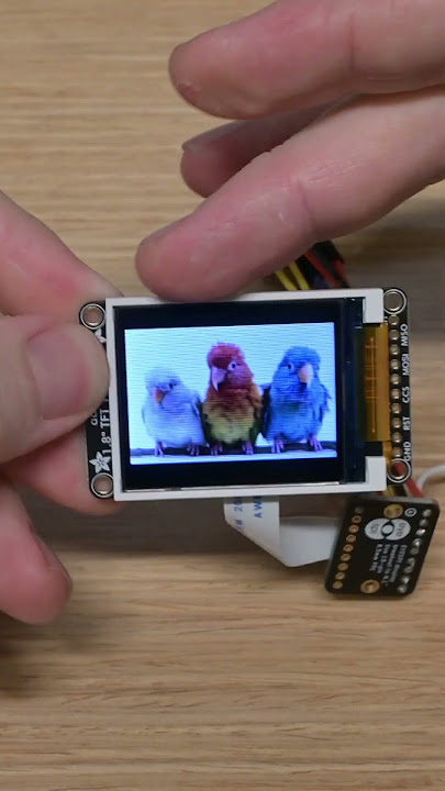 Let's look at cheap, easy to use TFT screens #raspberrypi #arduino