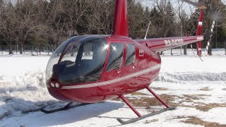 Take off  Helicopter Robinson R44 Raven II 2