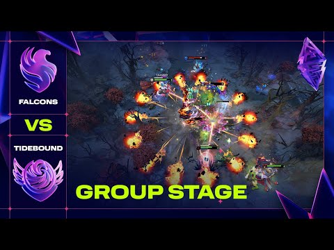 FALCONS vs TIDEBOUND - Official Highlights - BLAST Slam V Dota 2