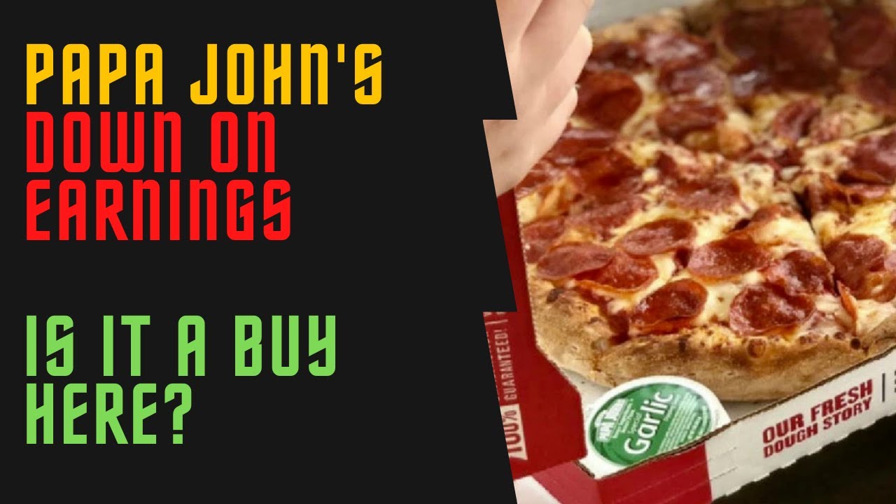 Papa John's Stock Down A LOT ! | PZZA Stock | Papa John's Stock Analysis | Papa John's Stock News