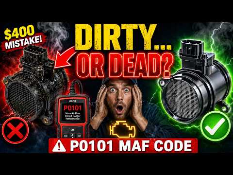 P0101 MAF Sensor Code: Dirty Sensor or Bad Sensor? (4 Easy Tests)