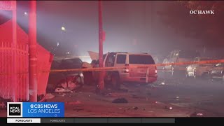 Mother, father, daughter killed in New Year's Eve crash; baby critically injured