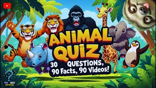 Fun Animal Quiz for Kids 🐾 Watch the Animal, Guess & Learn Amazing Facts 🌍 screenshot 4