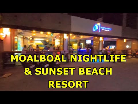 MOALBOAL RESORT NIGHTLIFE & SUNSET BEACH RESORT. RECOVERING FROM A SUPER TYPHOON