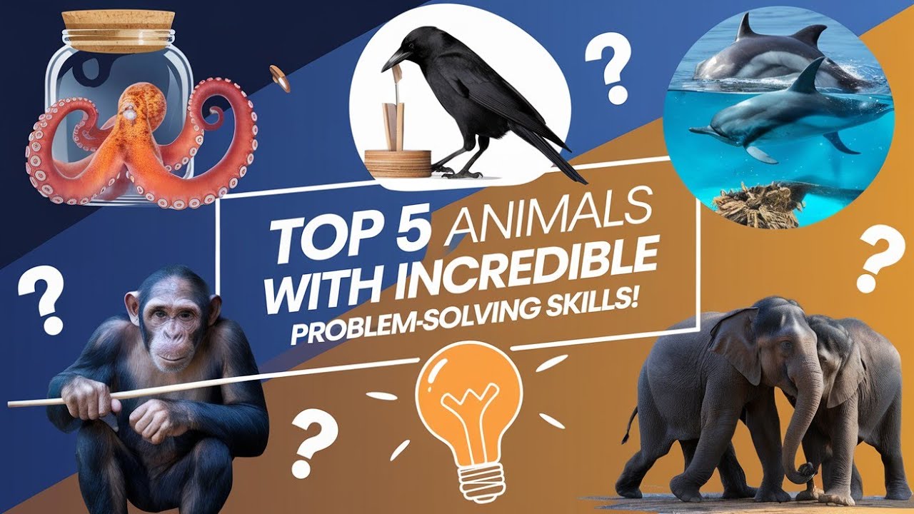 Top 5 Animals with Incredible Problem-Solving Skills* 
