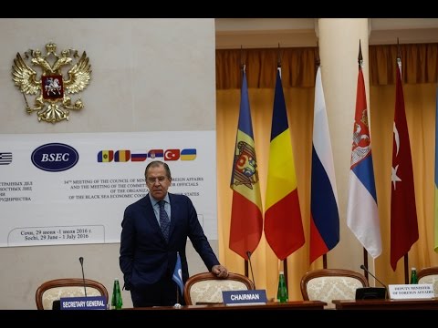 С.В.Лавров на заседании ОЧЭС