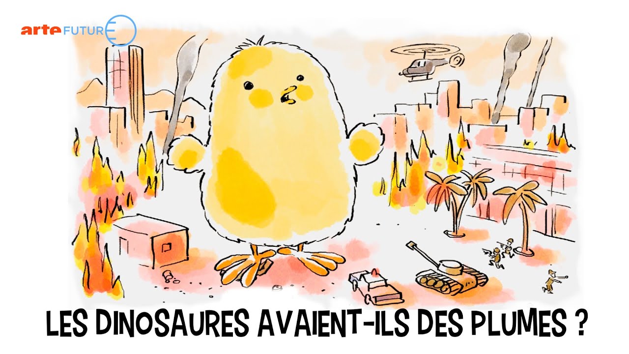 Les dinosaures avaient-ils des plumes ? - Tu mourras moins bête - ARTE