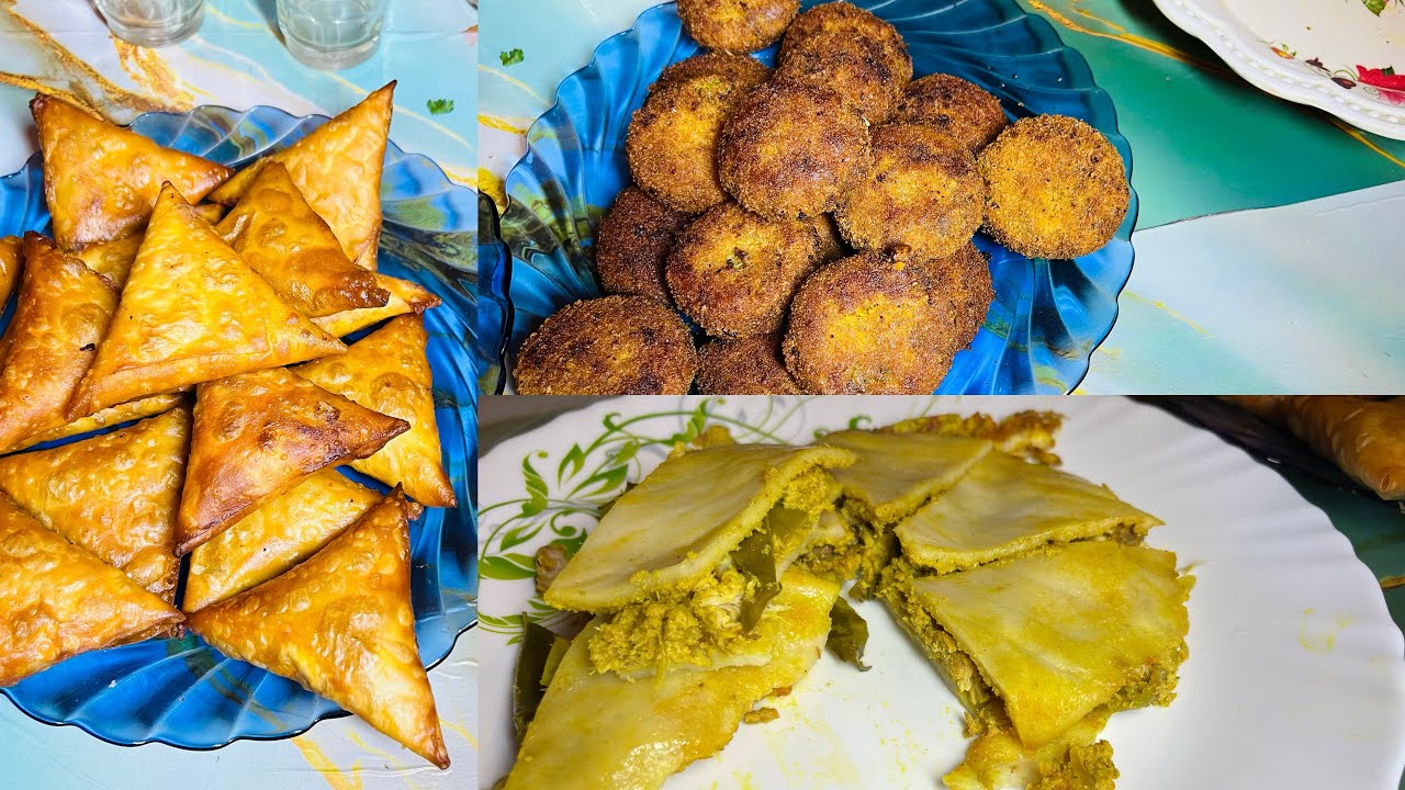 Ramadan series 2 / Beef cutlet & chicken samosa Recipe Malayalam 