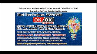 Failure Aware Semi Centralized Virtual Network Embedding in Cloud Computing Fat Tree Data Center Net