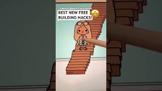 BEST NEW FREE BUILDING HACKS ⚠️ in TOCA BOCA ‼️ video by @peachy..toca..stories
