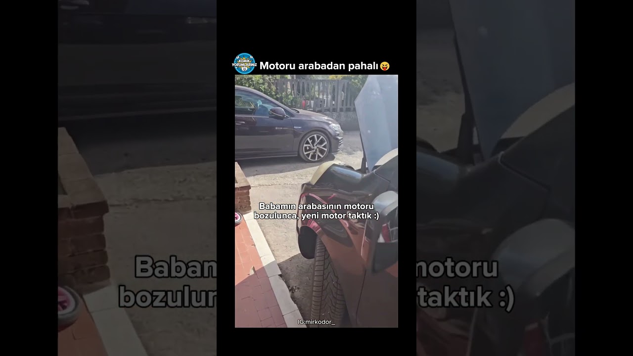 Eniştelerin her gece gördüğü rüya 😝 Motoru arabadan pahalı