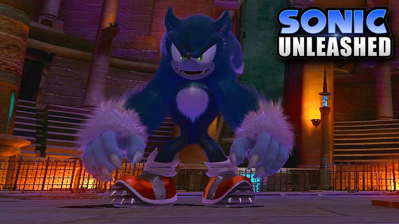 Sonic Unleashed - Night Boss: Dark Guardian + Jungle Joyride Day Act 1 - Walkthrough (Part 18)