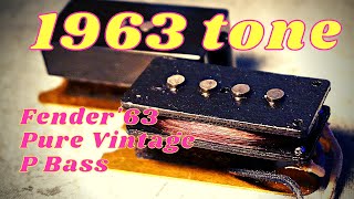 Nate Mendel Precision B 63 Pure Vintage P B Pickups Vs Seymour Duncan Spb-3