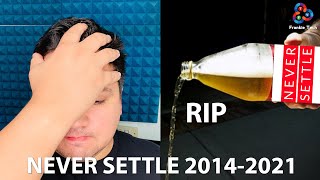 RIP NEVER SETTLE 2014-2021