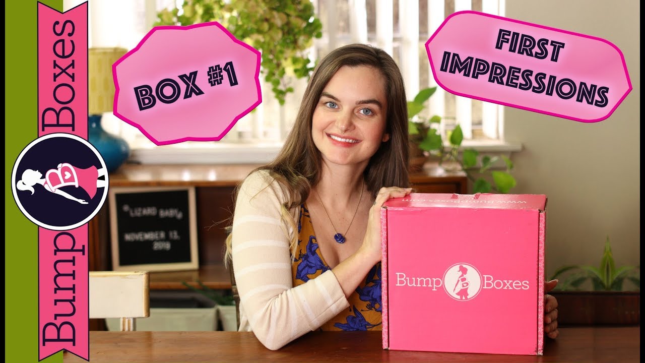 BUMP BOXES | Monthly Pregnancy Subscription Box | UNBOXING & FIRST IMPRESSIONS | BOX #1
