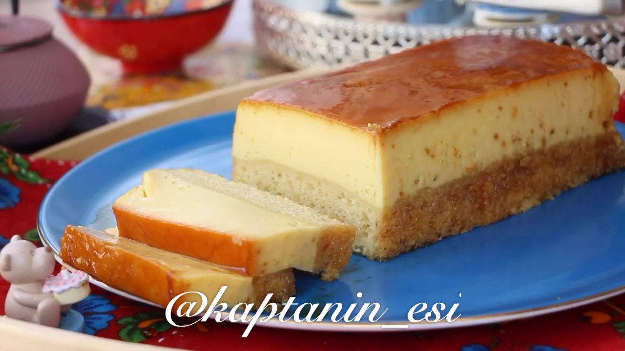 Korkmadan Yapabileceğiniz Basitlikte Krem Karamelli Kek Cream Cheese