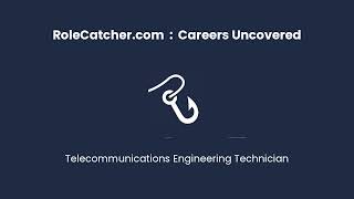Telecommunications Engineering Technician : Careers Uncovered screenshot 5