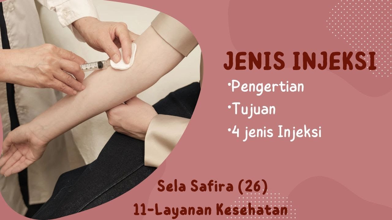 Macam-macam jenis injeksi - YouTube