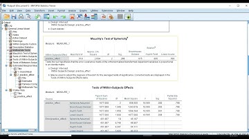 learn Spss- how to do one-way repeated measures ANOVA on spss