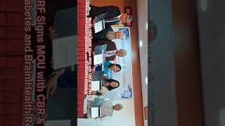 Worlds First Mdrf Signs Mou With Cbr & Uk Dri For Pioneering Diabetes And Brain Health Research