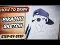 How to draw Pikachu step by step || Easy drawing for beginners || How to draw Pikachu for beginners