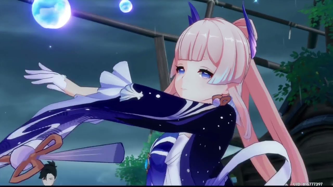 KOKOMI FIRST CUTSCENE GENSHIN IMPACT - YouTube