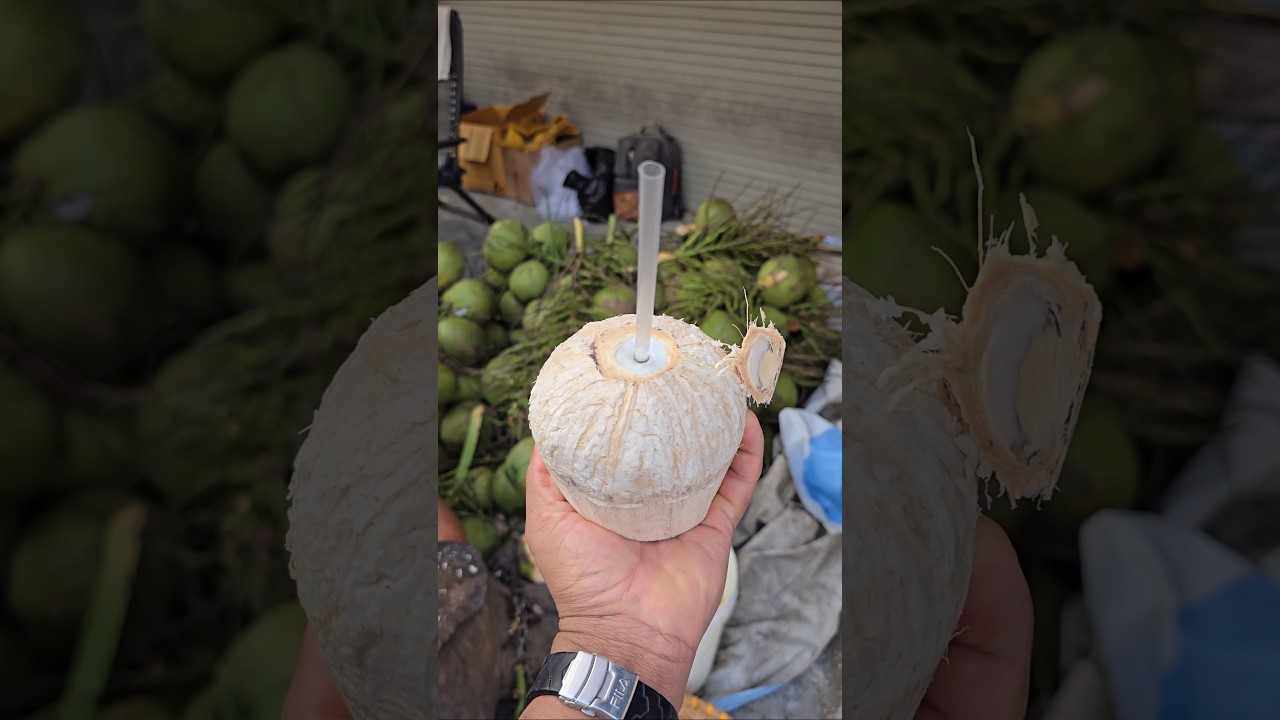 Amazing Coconut Cutting Skills 