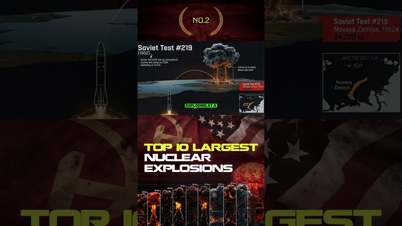 The Top 10 Largest Nuclear Explosions: No 2  